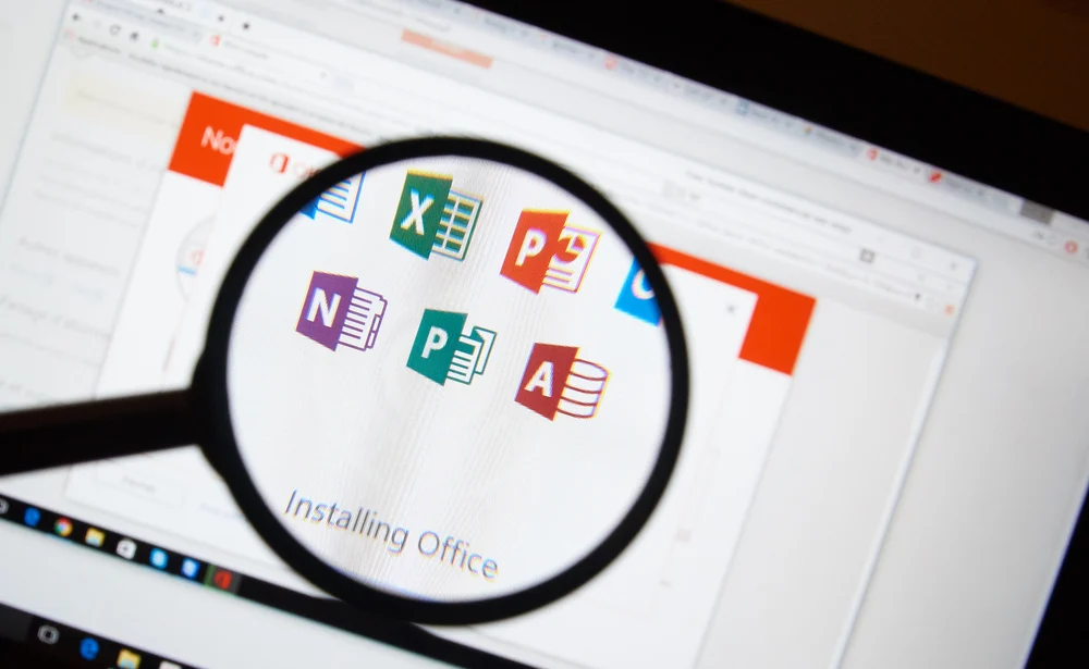 Microsoft Office software.