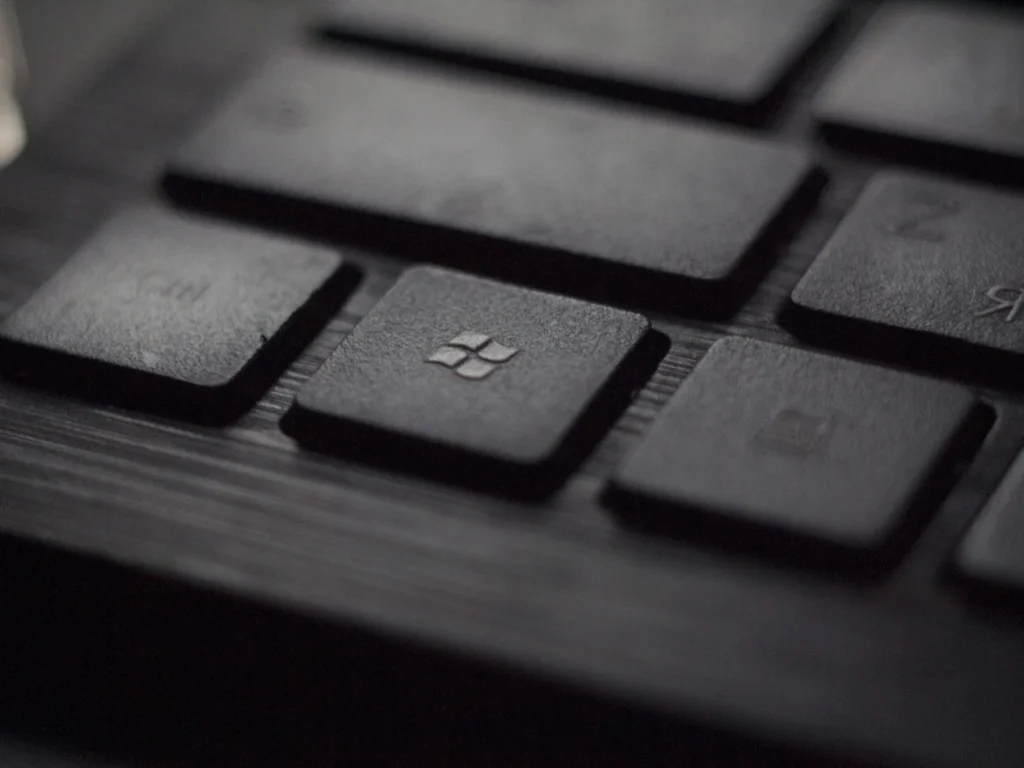 windows key on keyboard