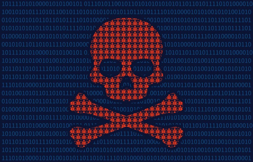malware-cybersecurity-skull-crossbone