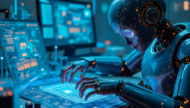 AI Robot hacker