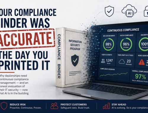 Your Compliance Binder Was Accurate the Day You Printed It