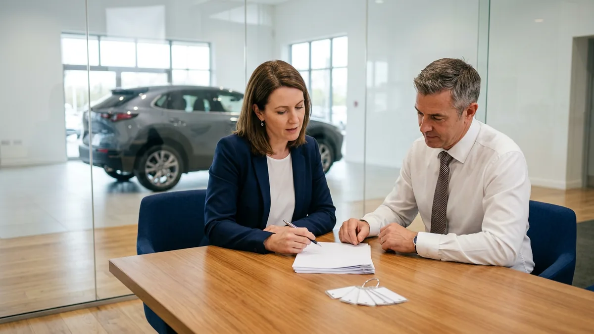Dealership marketing director and general manager reviewing who holds access to the store's ad accounts