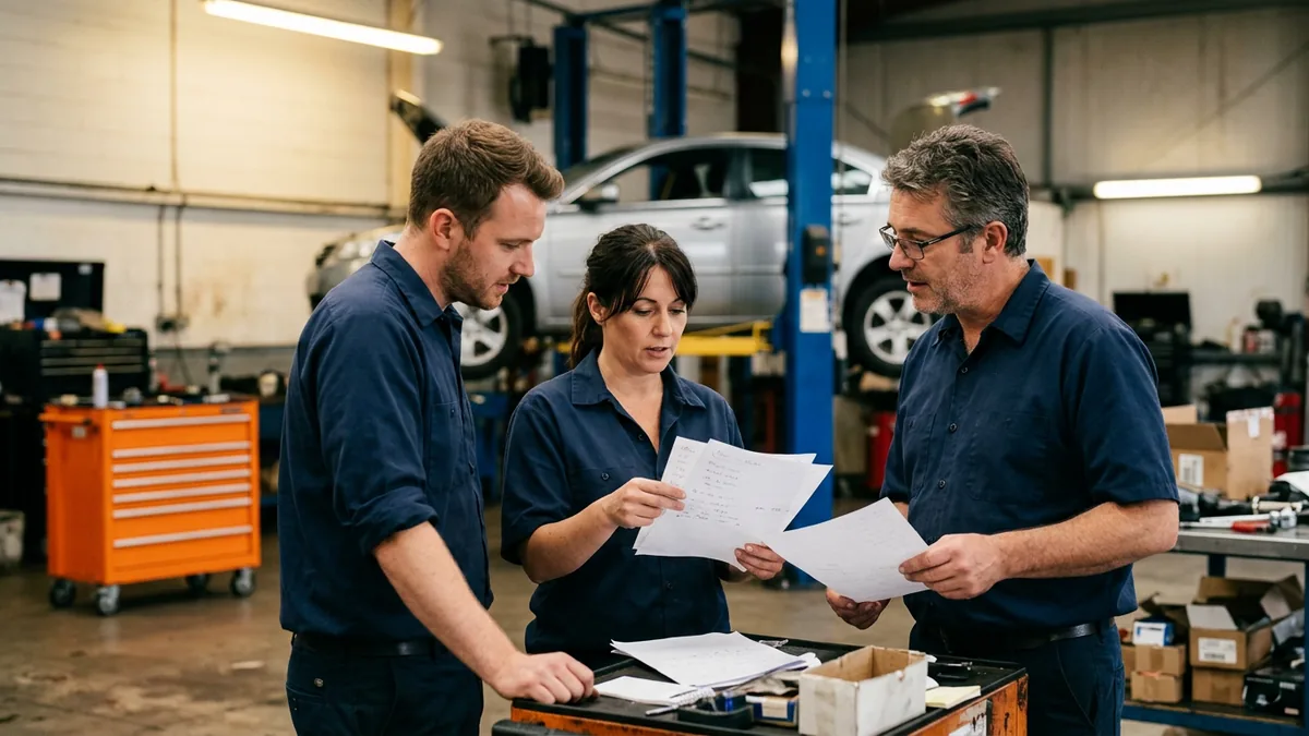 Dealership service, sales and BDC managers comparing notes on which AI tools their teams already use